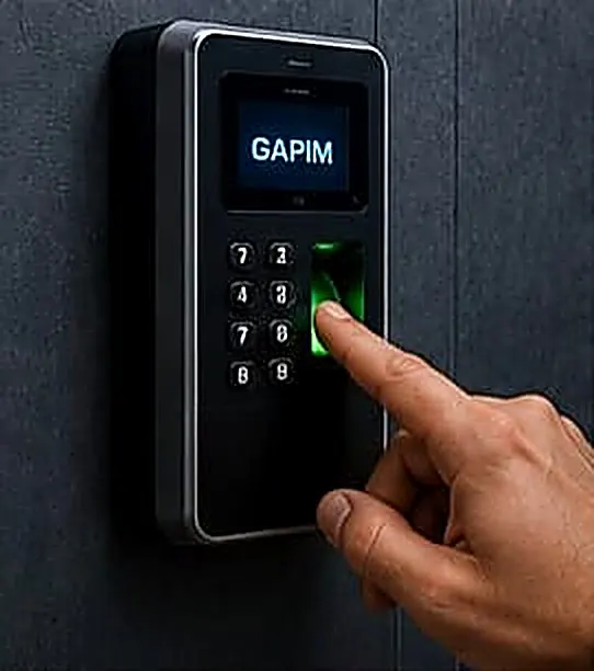 Leitor biométrico GAPIM de controle de acesso