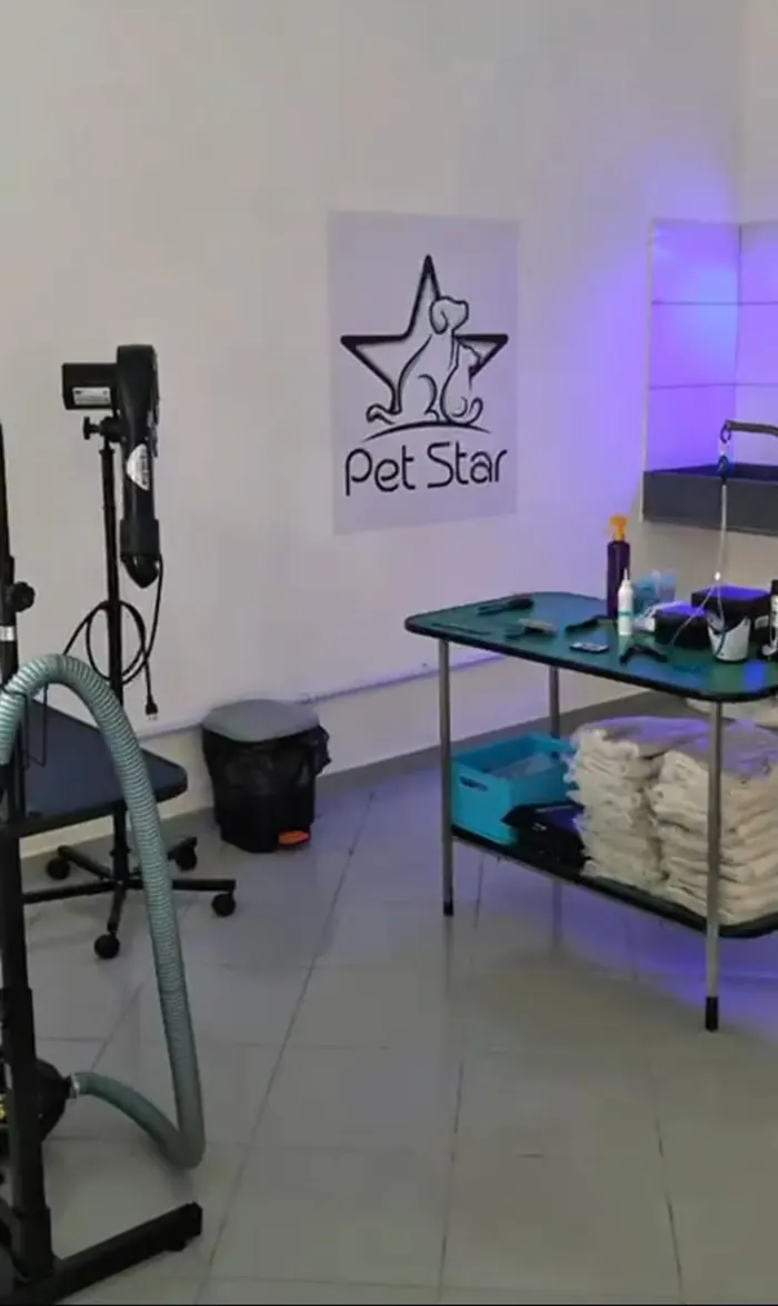 Sala de banho e tosa da Pet Star monitorada pela GAPIM